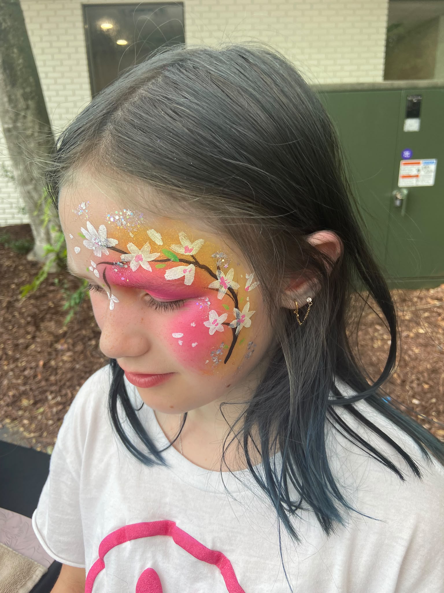 Cherry Blossom Face Paint Guide